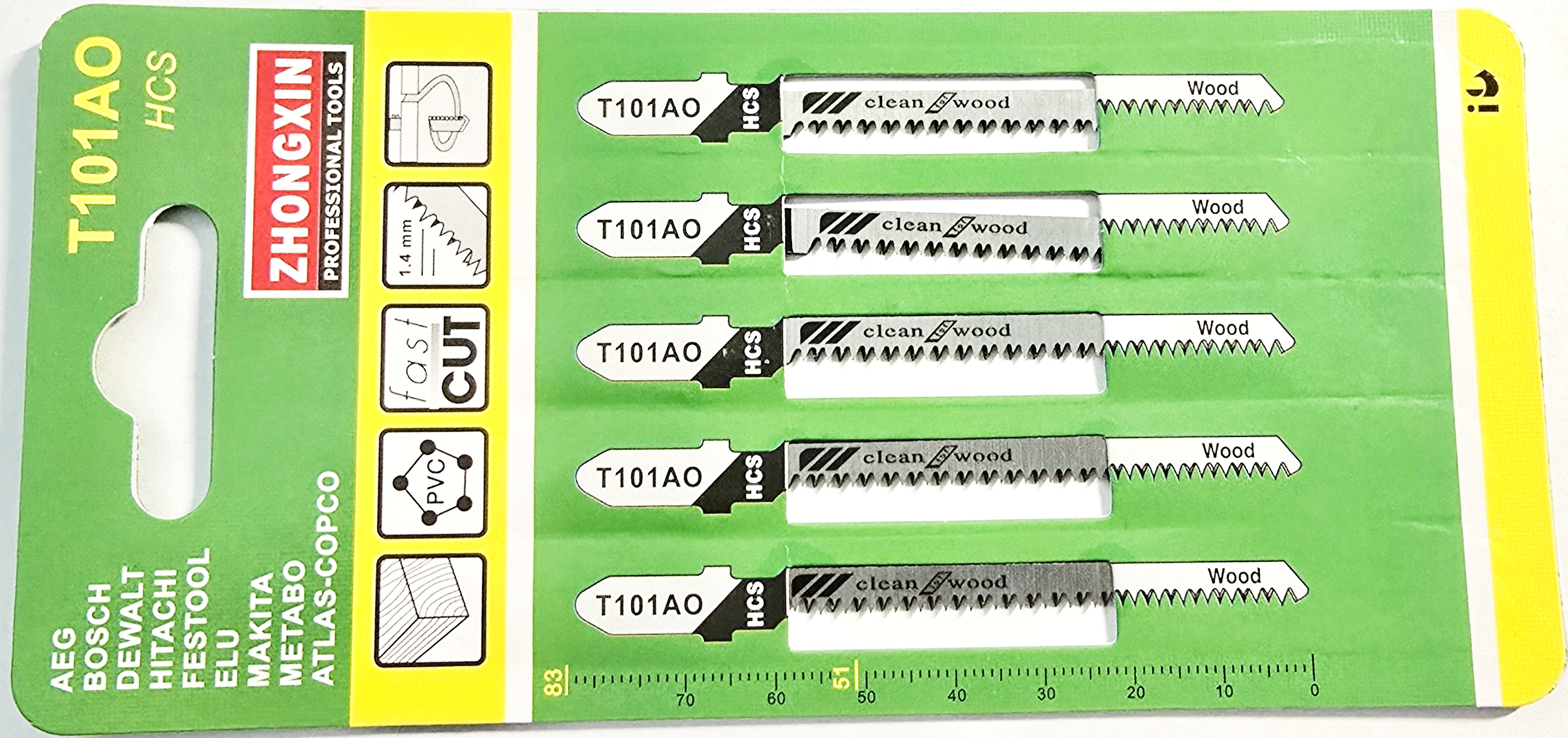 Pilky pilové plátky do přímočaré pily
