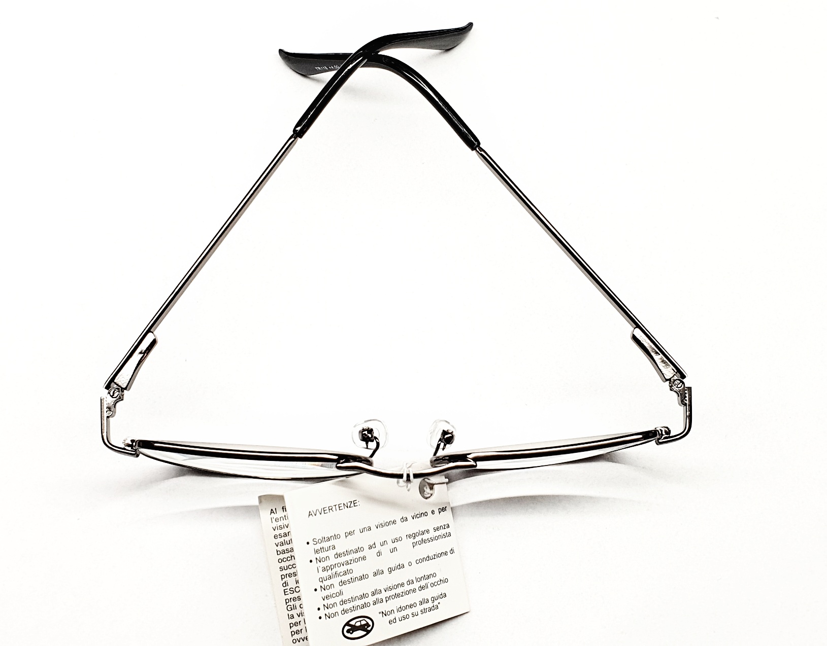 Dioptrické brýle Forever, dioptrie +4,0 kovové černé rámečky