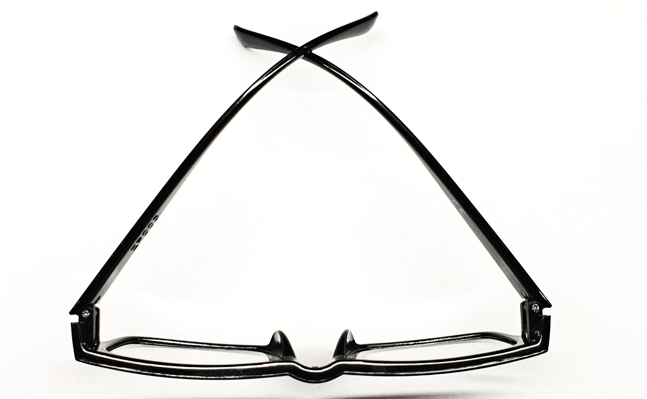 Dioptrické brýle JingGlass ZP003 dioptrie +4,0 plastové černé rámečky