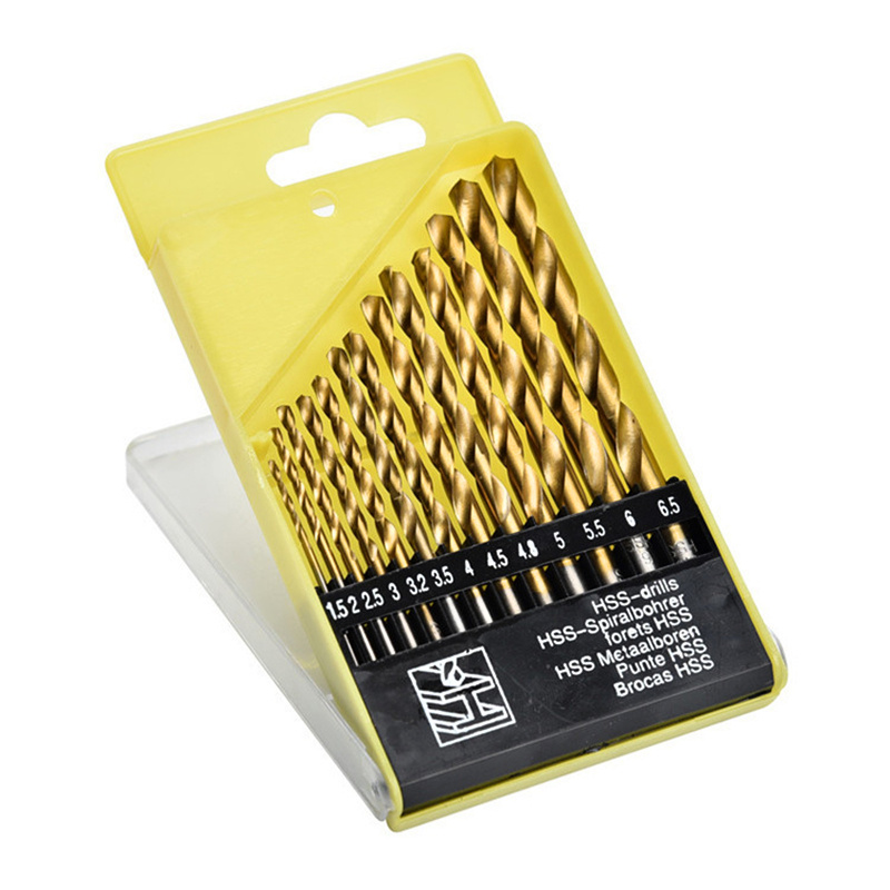 Nakida HT-10293 sada HSS vrtáků 1.5-6.5mm, 13ks