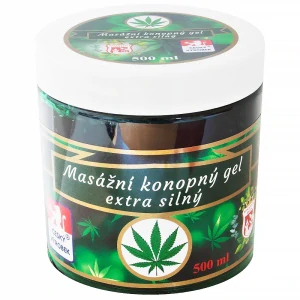 Putorius Cannabis masážní konopný gel Extra silný 500 ml