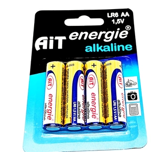 Baterie AIT Energie AA LR6 4ks, alkalická