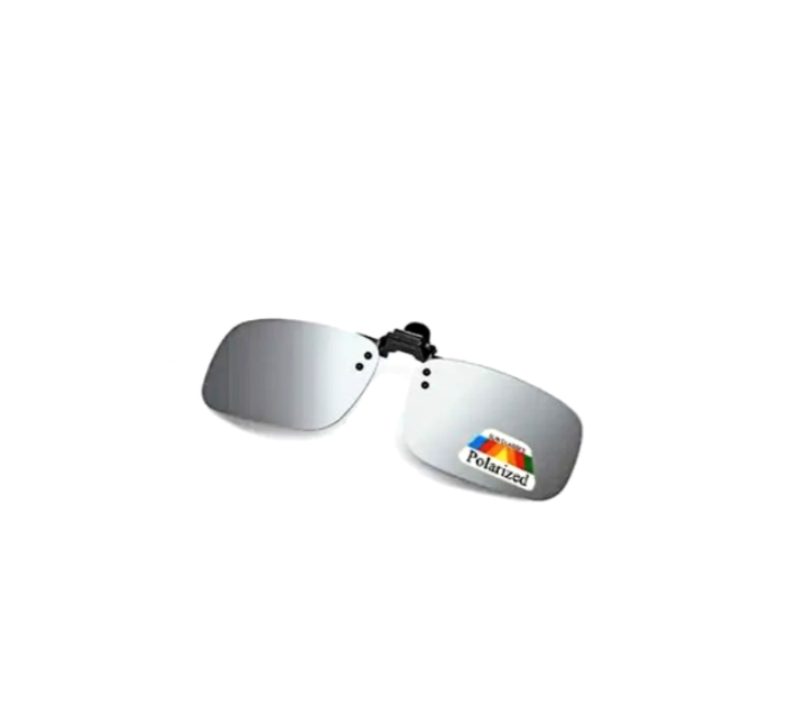 Polarizační klips Nakida T-143 MS - zrcadlově stříbrný, 60x41mm