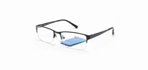 Dioptrické brýle SURGLASS DE LUXE TR-230 kovové černé -0,50 dioptrie, DO DÁLKY, unisex