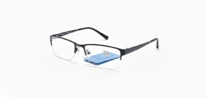 Dioptrické brýle SURGLASS DE LUXE TR-230 kovové černé -1,50 dioptrie, DO DÁLKY, unisex