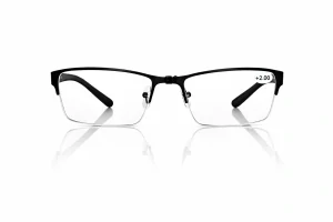 Dioptrické brýle SURGLASS DE LUXE TR-230p kovové černé +2,00 dioptrie, unisex