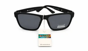 Sluneční unisex brýle Renato TU23311, černý rám / šedá skla, Cat.3