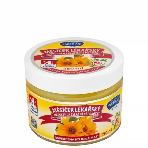 Bylinná mast 150 ml Měsíček lékařský