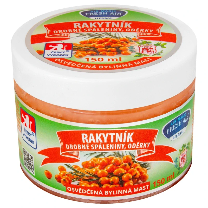 Fresh Air bylinná mast Rakytník 150 ml