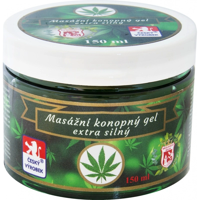 Putorius Cannabis masážní konopný gel Extra silný 150 ml