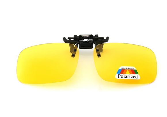 Polarizační klips Nakida T-143 YP - žlutý, 60x41mm - Zlepšuje kontrast