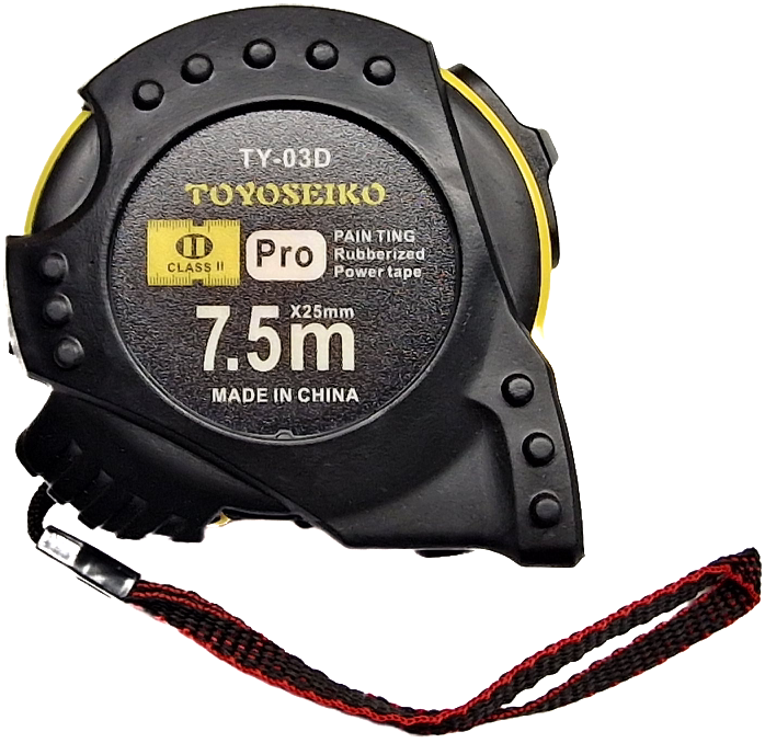 Nakida Metr svinovací 7,5m šířka pásku 25mm 5634