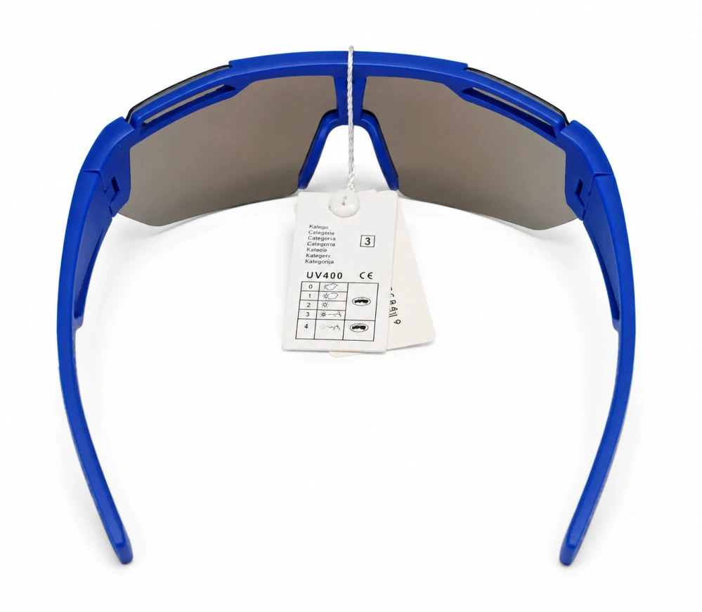 Dětské sluneční brýle Vividsight T03-6305, modrý matný rám / modro-fialová skla, Cat.3
