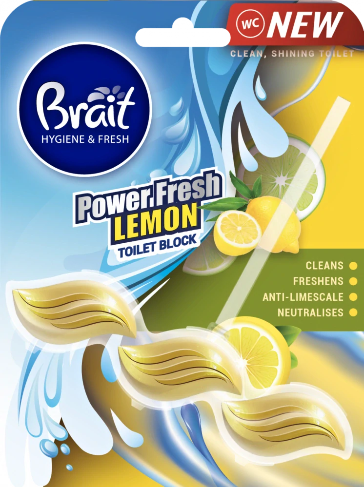 Brait WC Power Fresh Lemon 39 g