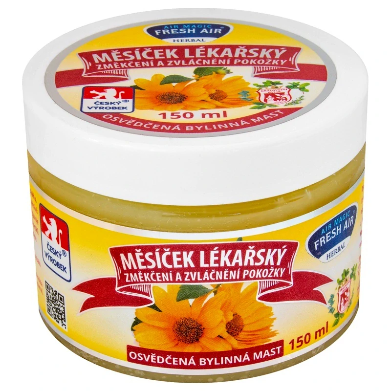 Bylinná mast 150 ml Měsíček lékařský