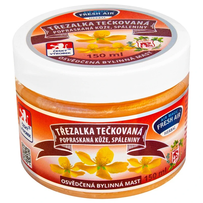 Bylinná mast 150 ml Třezalka tečkovaná