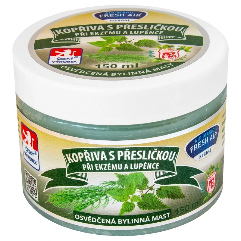 Bylinná mast 150 ml Kopřiva s přesličkou