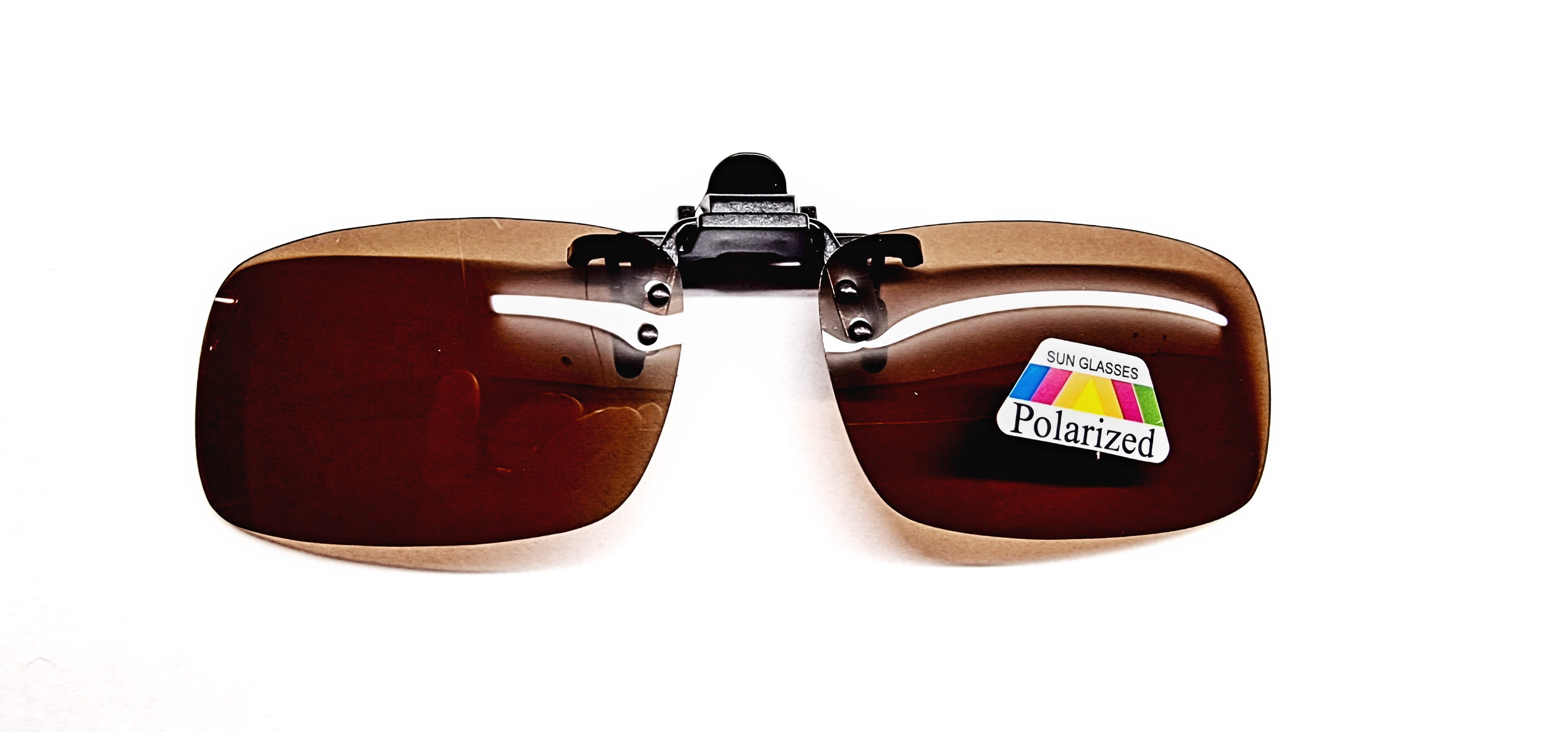 Polarizační klips Nakida T-143 B - hnědý, 60x41mm