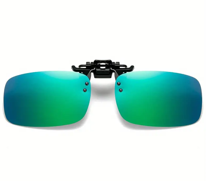 Polarizační klips Nakida T-143 MGP - zrcadlově zelený, 60x41mm