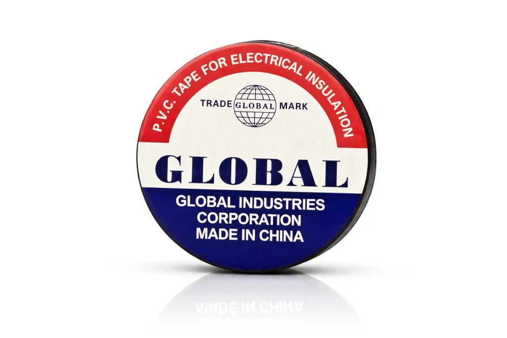 Izolační páska Global PVC černá 1,6cm × 5,5m elektrikářská