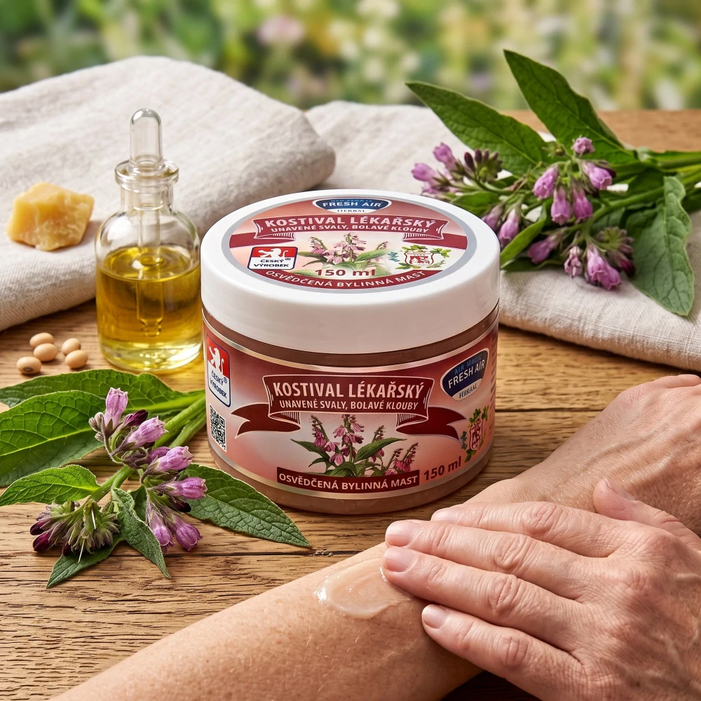 Bylinná mast 150 ml Kostival lékařský