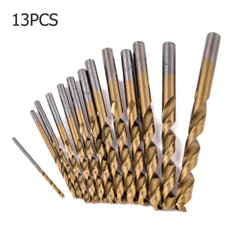 Nakida HT-10293 sada HSS vrtáků 1.5-6.5mm, 13ks