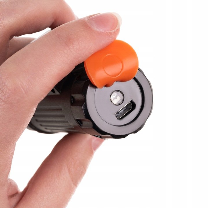 Nakida TK-026 CREE XPE+COB čelová svítilna 2v1, nabíjecí USB.