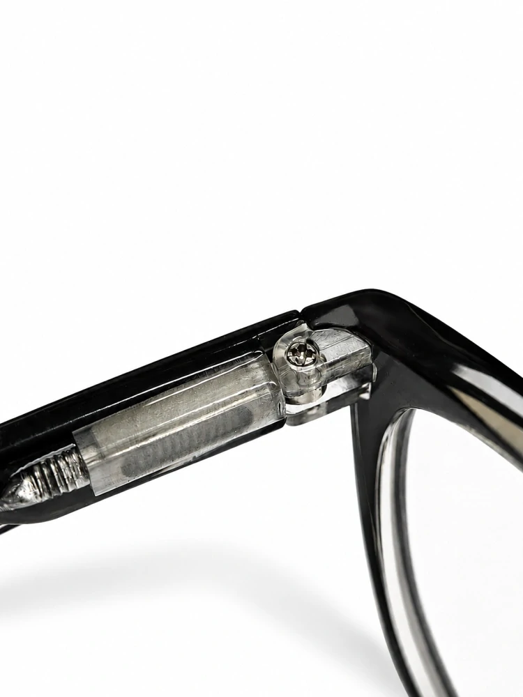 Dioptrické brýle JingGlass DE LUXE TL8822 Flexi +2,0, černé, unisex, plastové
