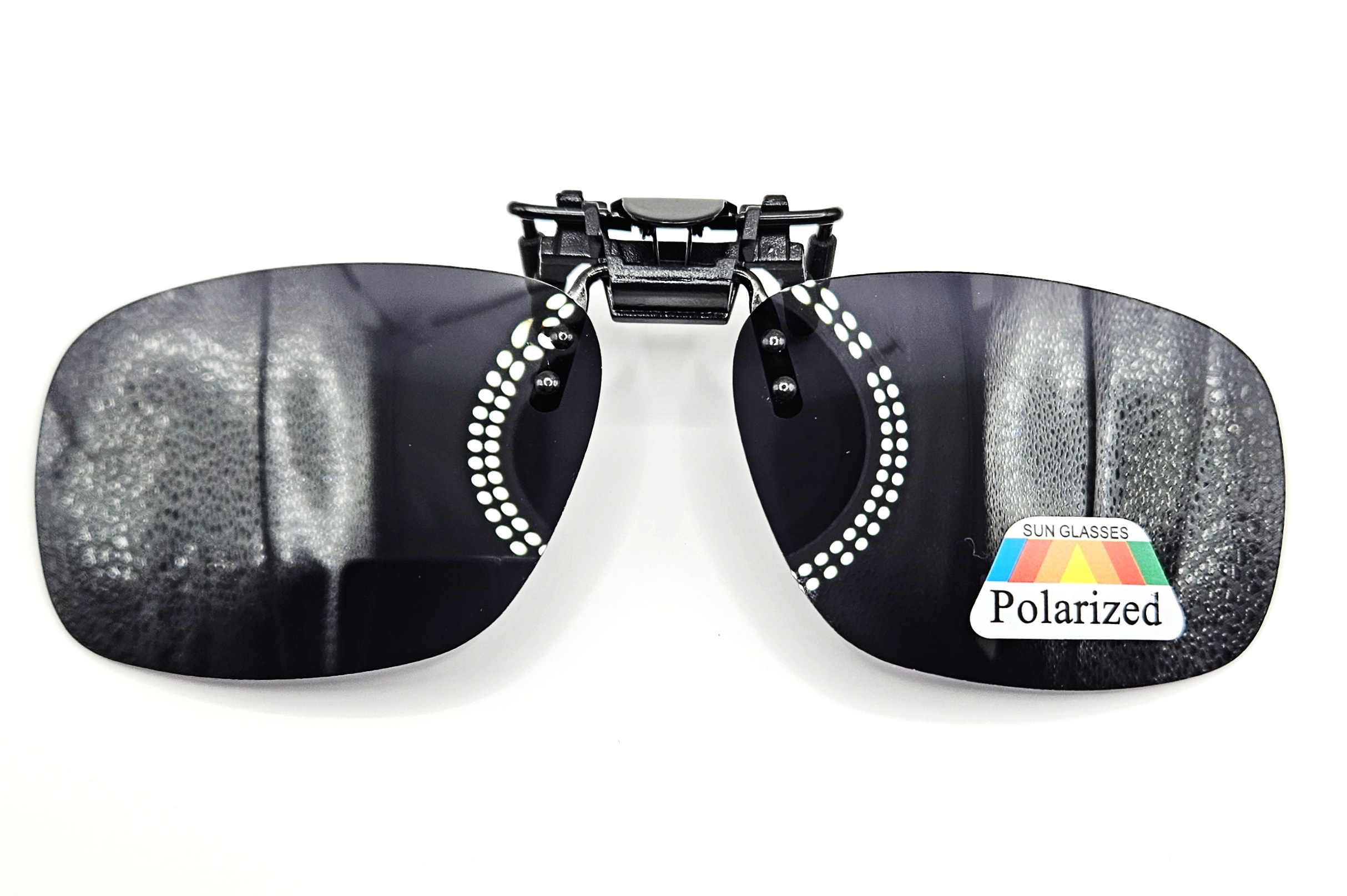 Polarizační klips Nakida T-143 G - šedý, 60x41mm