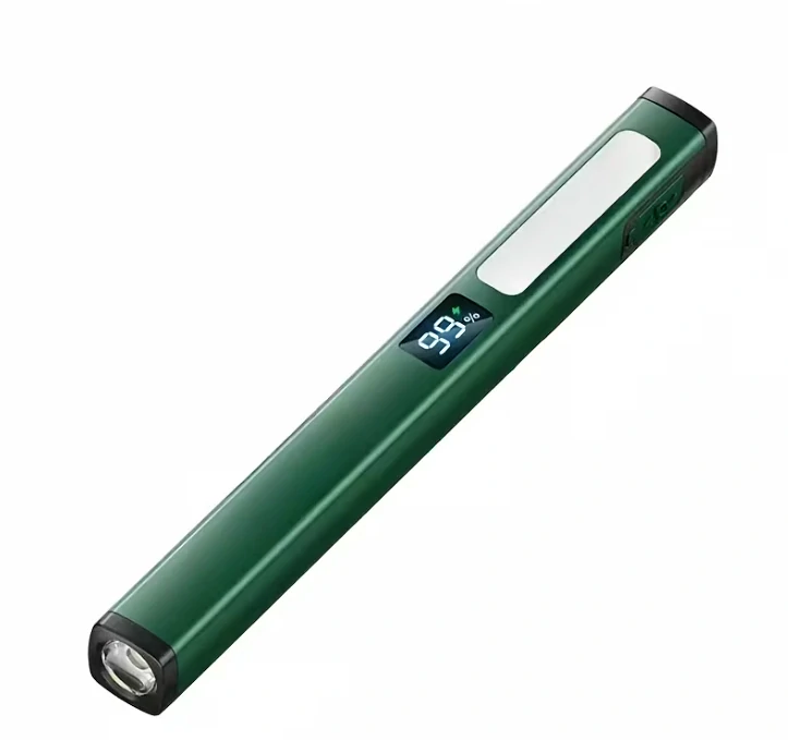 Nakida W08 multifunkční COB LED svítilna, USB-C, zelená