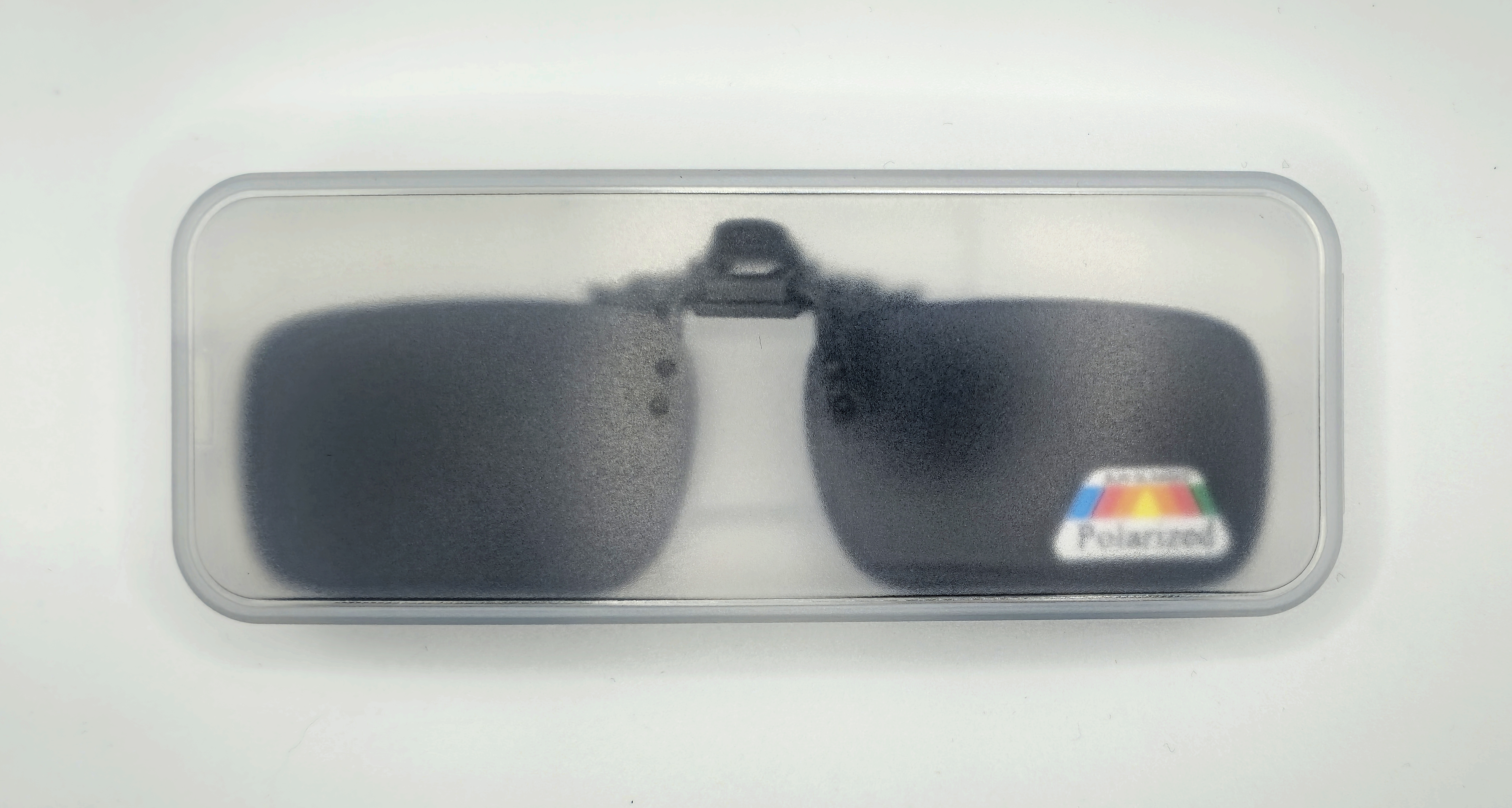 Polarizační klips Nakida T-143 na dioptrické brýle šedý s pouzdrem