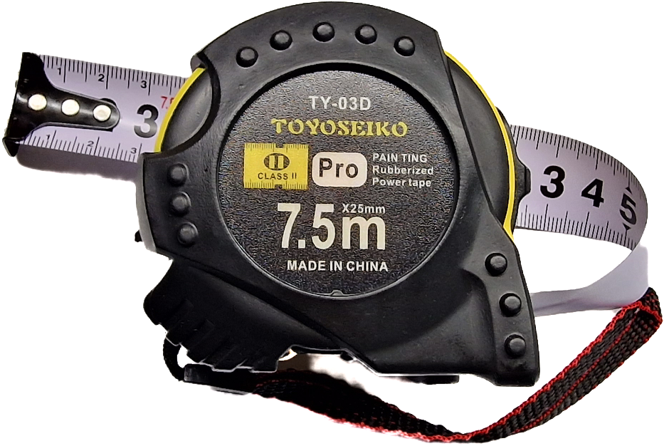 Nakida Metr svinovací 7,5m šířka pásku 25mm 5634
