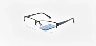 Dioptrické brýle SURGLASS DE LUXE TR-230 kovové černé -3,00 dioptrie, DO DÁLKY, unisex